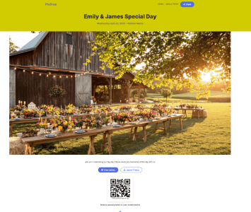 Emily and James' Wedding Website