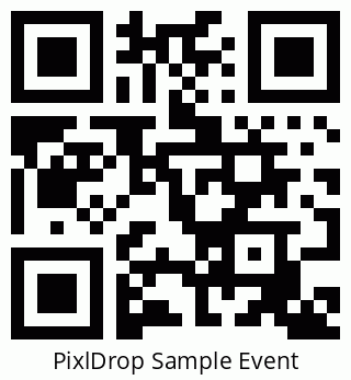 Sample QR code for wedding pictures